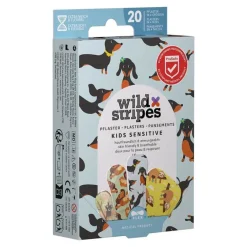 Best Wild Stripes Kids sensitiv Animal Fun Pflaster, 20 St