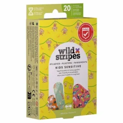 Hot Kids sensitive Jungle Vibe Pflaster, 20 St Kinder Pflastersortimente|Kinderpflaster
