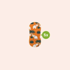 Hot Kids sensitive Jungle Vibe Pflaster, 20 St Kinder Pflastersortimente|Kinderpflaster