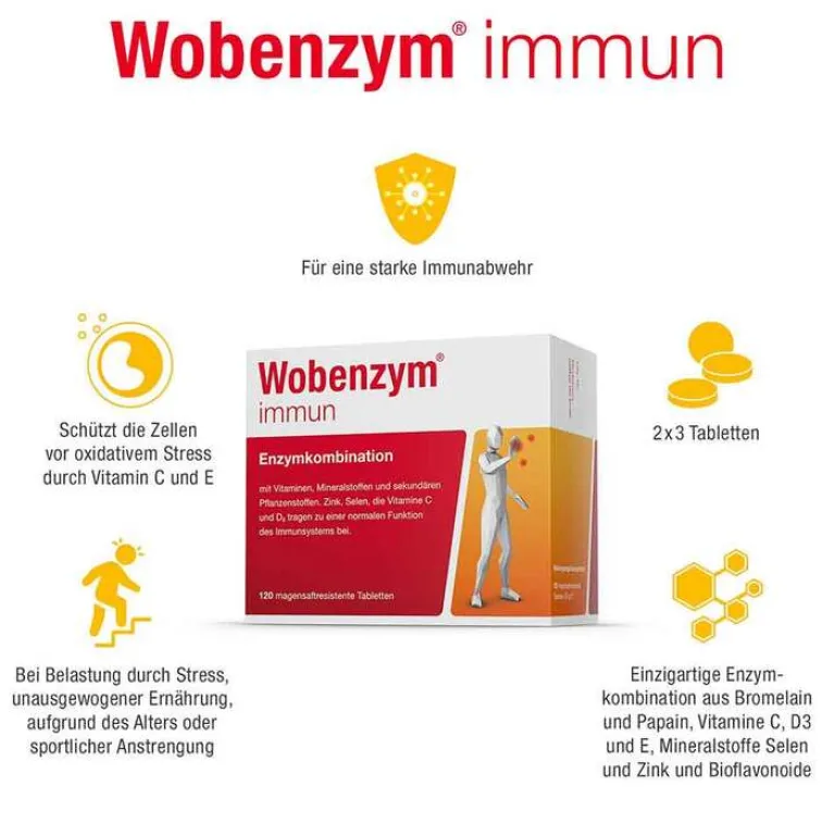 Discount immun Tabletten, 60 St Enzyme|Immunsystem
