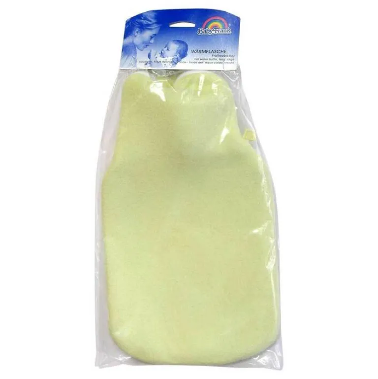 Sale Wärmflasche groß mit Frotteebez.gelb, 1 St Wärmflasche