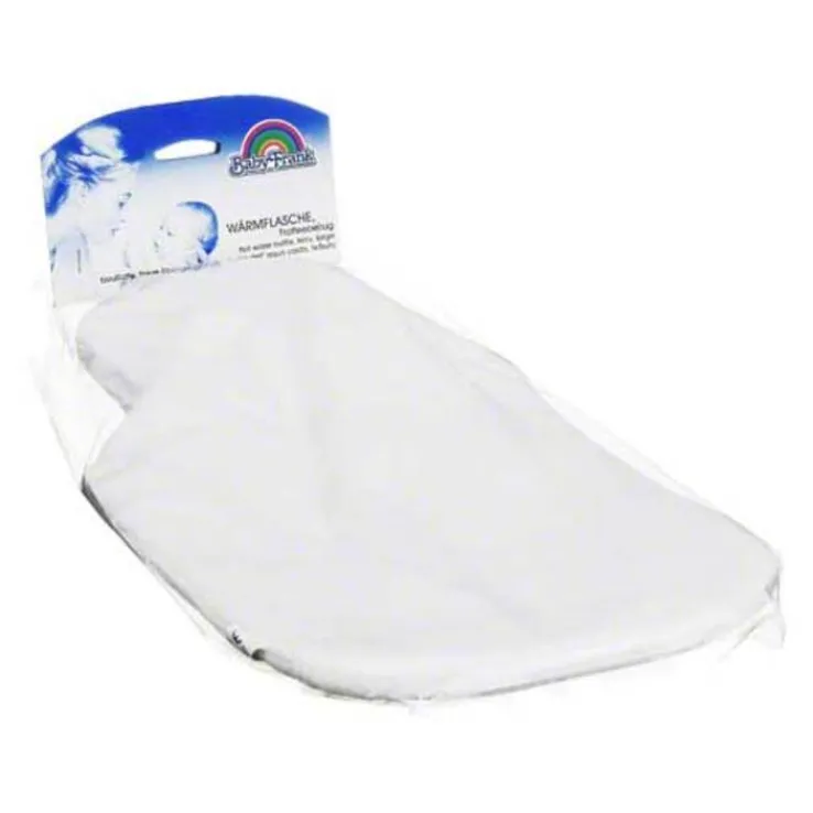 Wärmflasche groß mit Frotteebez.weiß, 1 St