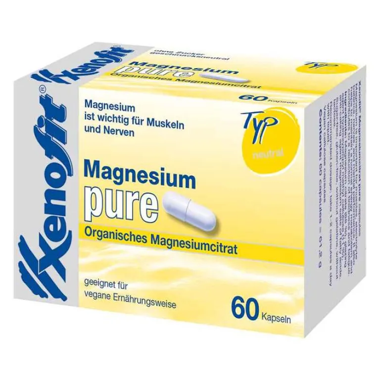 Hot Magnesium pure Kapseln, 60 St Magnesium