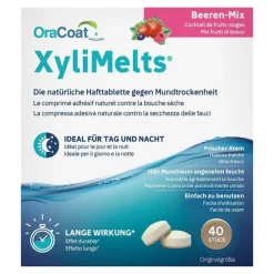 Online Hafttabletten Beeren-Mix Oracoat, 40 St Mundpflege