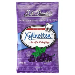 Outlet Xylinetten Cassis Bonbons, 60 g