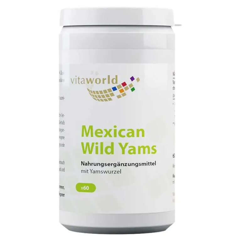 New Yams 500 mg Kapseln, 60 St Yamswurzel