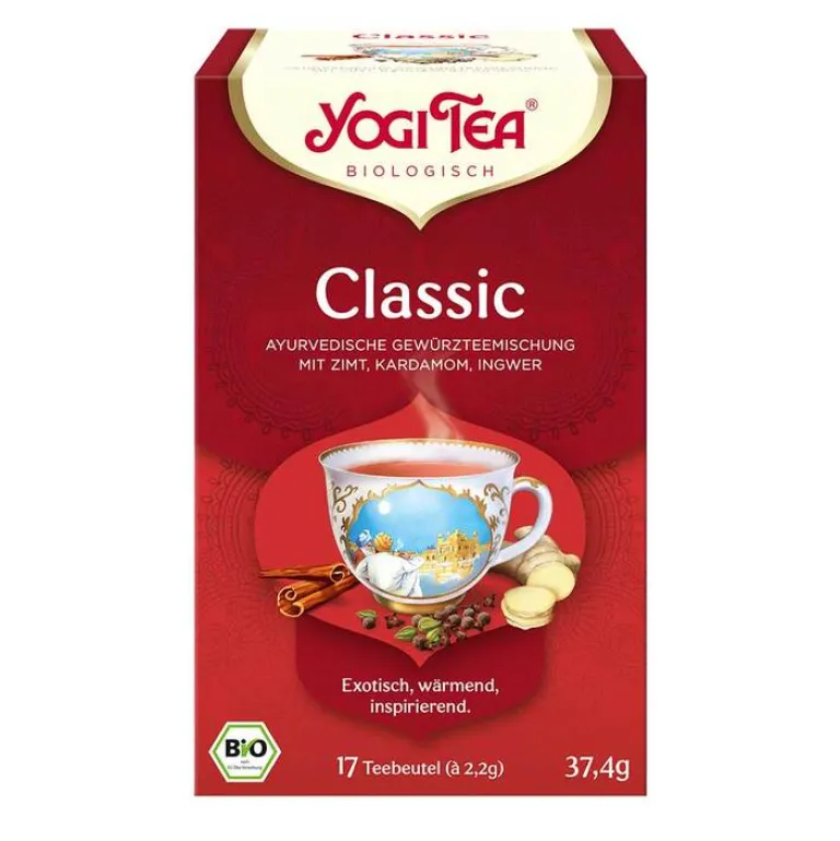 New Yogi Tea Classic Bio, 17X2.2 g