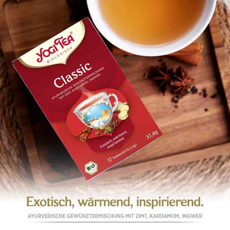New Yogi Tea Classic Bio, 17X2.2 g