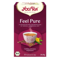 Yogi Tea Feel Pure Bio Teebeutel, 17X1.8 g