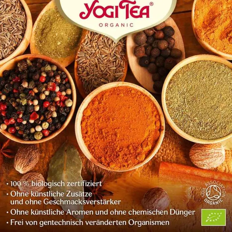 Online Ingwer Bio, 17X1.8 g Yogi Tee
