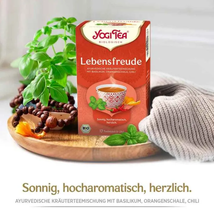 Yogi Tea Lebensfreude Bio, 17X1.8 g