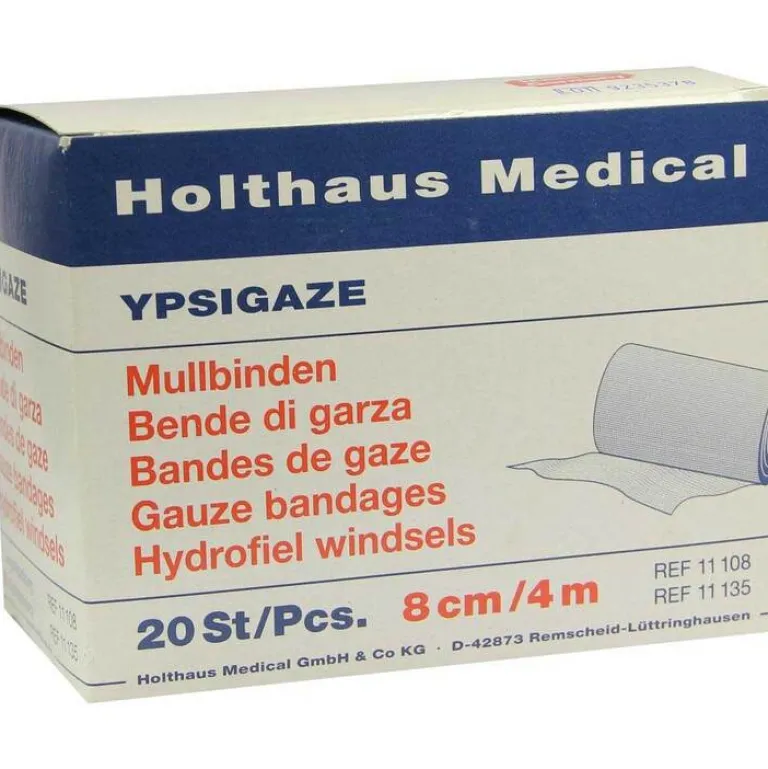 Best Ypsigaze Mullbinde 8cmx4m, 20 St