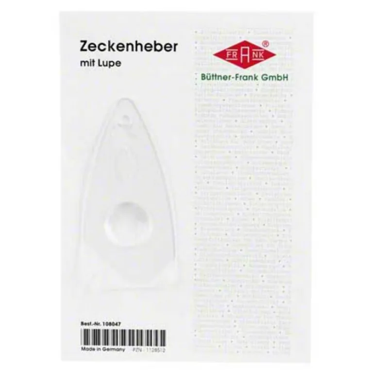 Zeckenheber mit Lupe, 1 St Zeckenentferner
