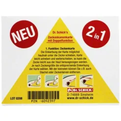 Outlet Zecken kammkarte, 1 St