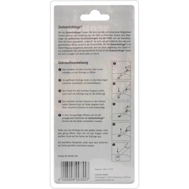 Outlet Zecken schlinge, 1 St