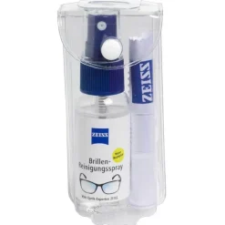 Hot Brillen-Reinigungsset 30ml Spray + Mikrofaser Tuch, 1 St Alltagshilfen