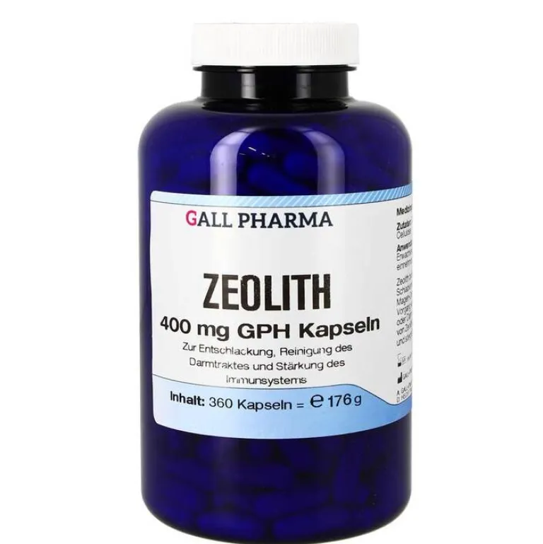 New Zeolith 400 mg GPH Kapseln, 360 St Verdauung