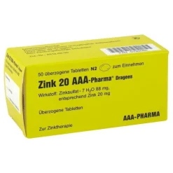 Sale Zink 20 Pharma Dragees, 50 St Zink