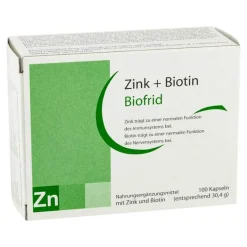 Discount Zink + Biotin Kapseln, 100 St Zink