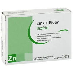 Clearance Zink + Biotin Kapseln, 40 St Zink