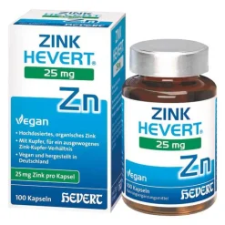Online Zink 25 mg Kapseln, 100 St Zink|Kupfer