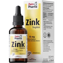 Clearance Zein Pharma Zink Tropfen 15 mg ionisiert, 50 ml
