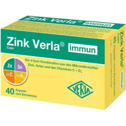 Verla Zink immun Caps, 40 St