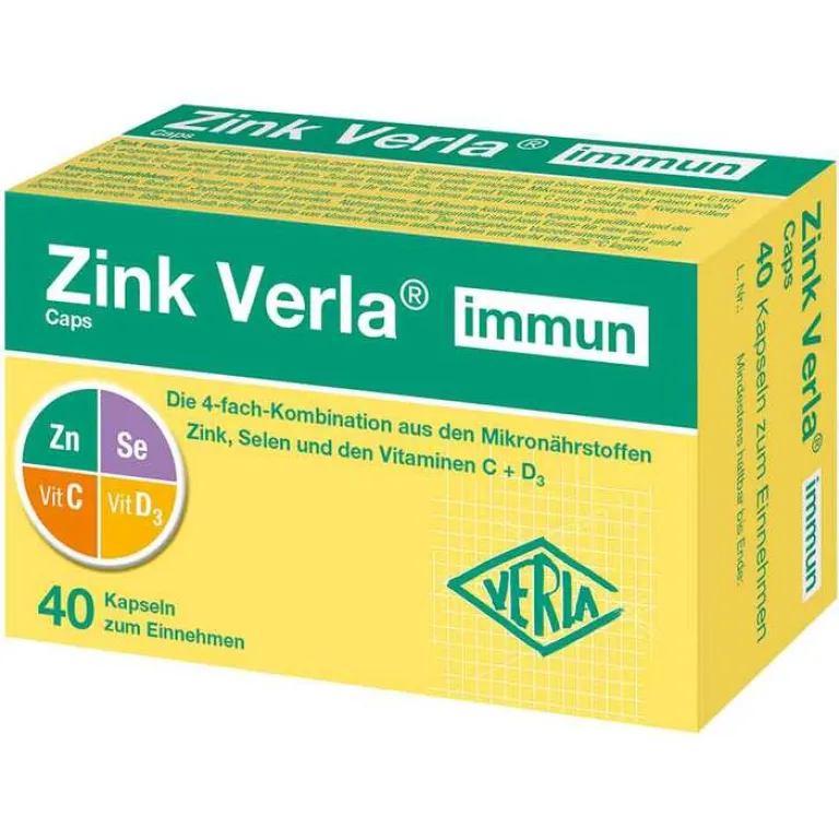 Verla Zink immun Caps, 40 St