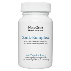 New Natugena Zink-Komplex Presslinge, 40 g