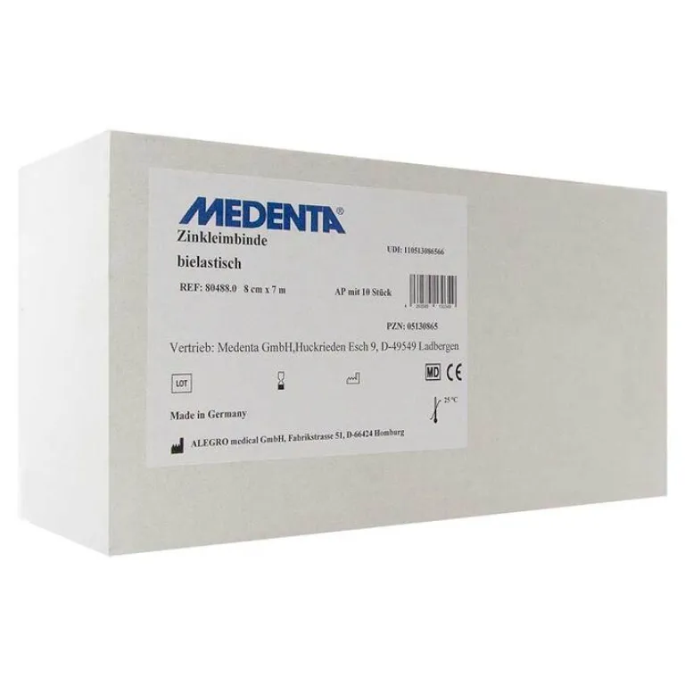 Outlet Medenta Zinkleimbinde 7mx8cm, 10 St