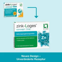 Sale Zink-Loges concept 15 mg magensaftresistent Tabletten, 90 St Zink