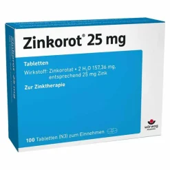 Best ® 25 mg hochdosierte Zink Tabletten, 100 St Zink
