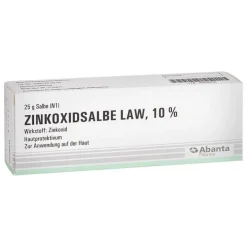 Best ZINKOXIDSALBE LAW, 10 %, 25 g Kinder Haut|Zinksalbe