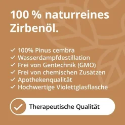 Online Zirbenöl naturrein ätherisch, 10 ml Aromatische Düfte