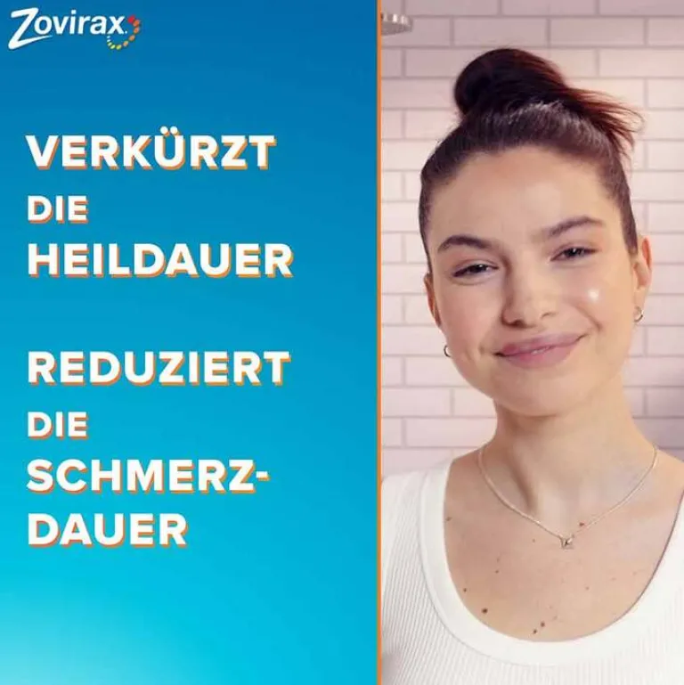 Clearance Zovirax Lippenherpescreme. 5 % Aciclovir, 2 g