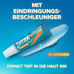 Clearance Zovirax Lippenherpescreme. 5 % Aciclovir, 2 g