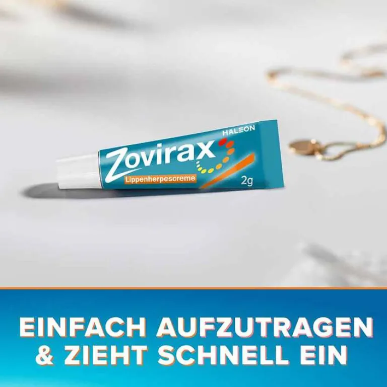 Clearance Zovirax Lippenherpescreme. 5 % Aciclovir, 2 g