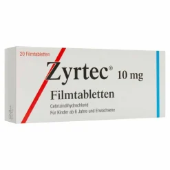 Online Filmtabletten, 20 St Cetirizin|Allergie Tabletten